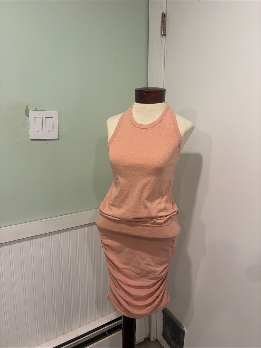 Sundry size 0 Peach Racerback Dress